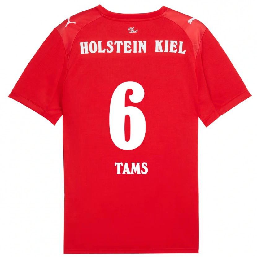 Danxen Dětské Linus Tams #6 Červená Modrá Daleko Hráčské Dresy 2025/26 Dres