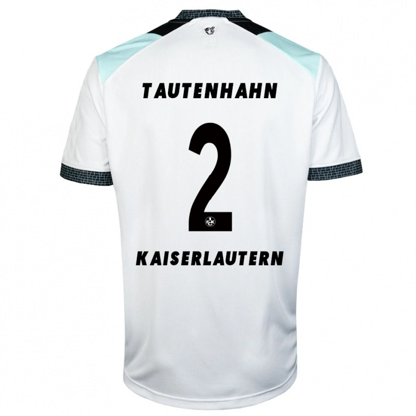 Danxen Dětské Linus Tautenhahn #2 Bílá Černá Daleko Hráčské Dresy 2025/26 Dres