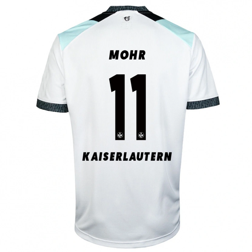 Danxen Dětské Louis Mohr #11 Bílá Černá Daleko Hráčské Dresy 2025/26 Dres