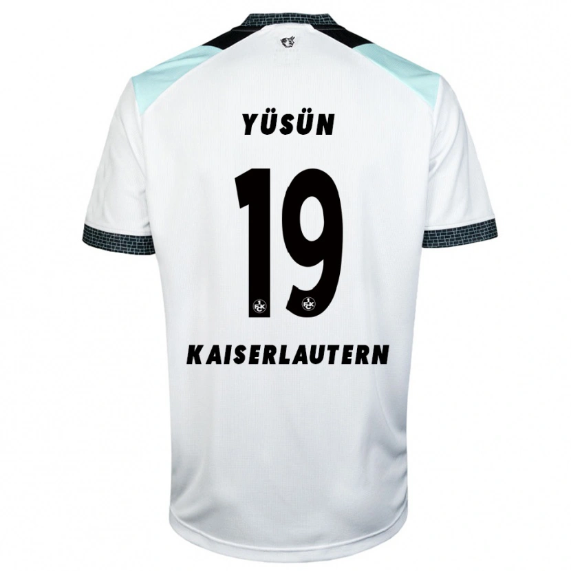 Danxen Dětské Marvin Yüsün #19 Bílá Černá Daleko Hráčské Dresy 2025/26 Dres