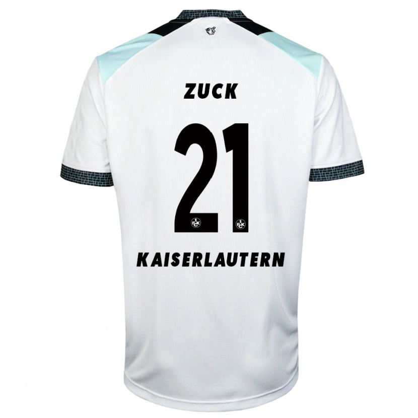 Danxen Dětské Hendrick Zuck #21 Bílá Černá Daleko Hráčské Dresy 2025/26 Dres