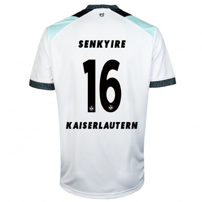 Danxen Dětské Benny Senkyire #16 Bílá Černá Daleko Hráčské Dresy 2025/26 Dres