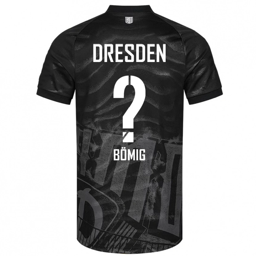 Danxen Dětské Sarah Bömig #0 Černá Šedá Daleko Hráčské Dresy 2025/26 Dres