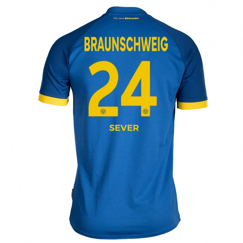 Danxen Dětské Ömer Sever #24 Královská Modrá Žlutá Daleko Hráčské Dresy 2025/26 Dres