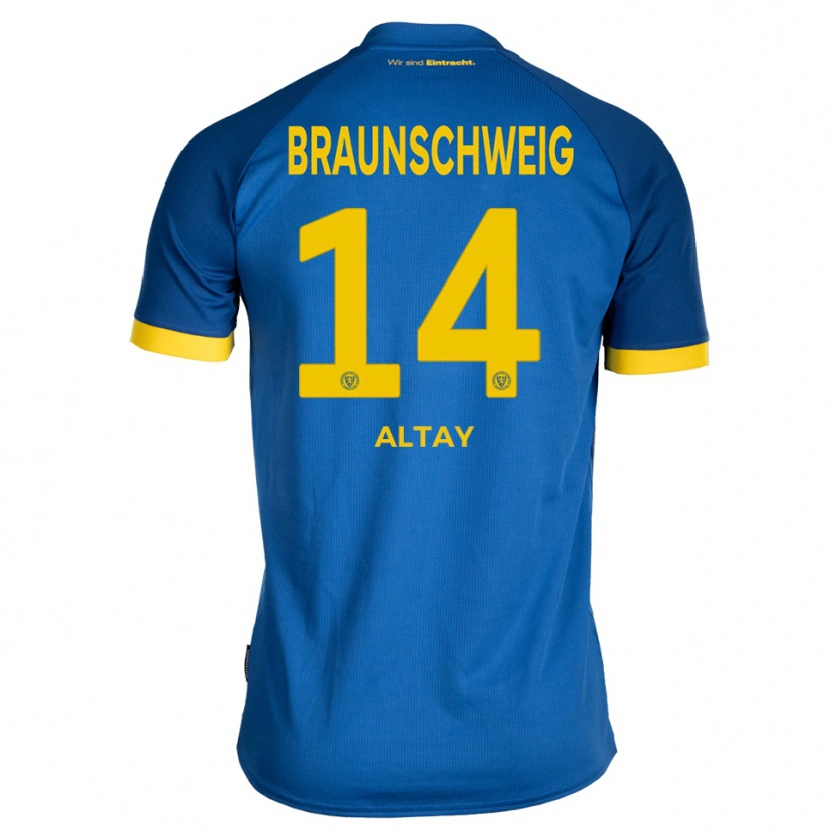 Danxen Dětské Ali Altay #14 Královská Modrá Žlutá Daleko Hráčské Dresy 2025/26 Dres