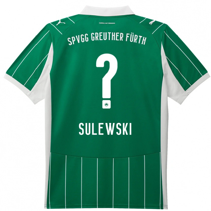 Danxen Dětské Amanda Sulewski #0 Zelená Bílá Daleko Hráčské Dresy 2025/26 Dres