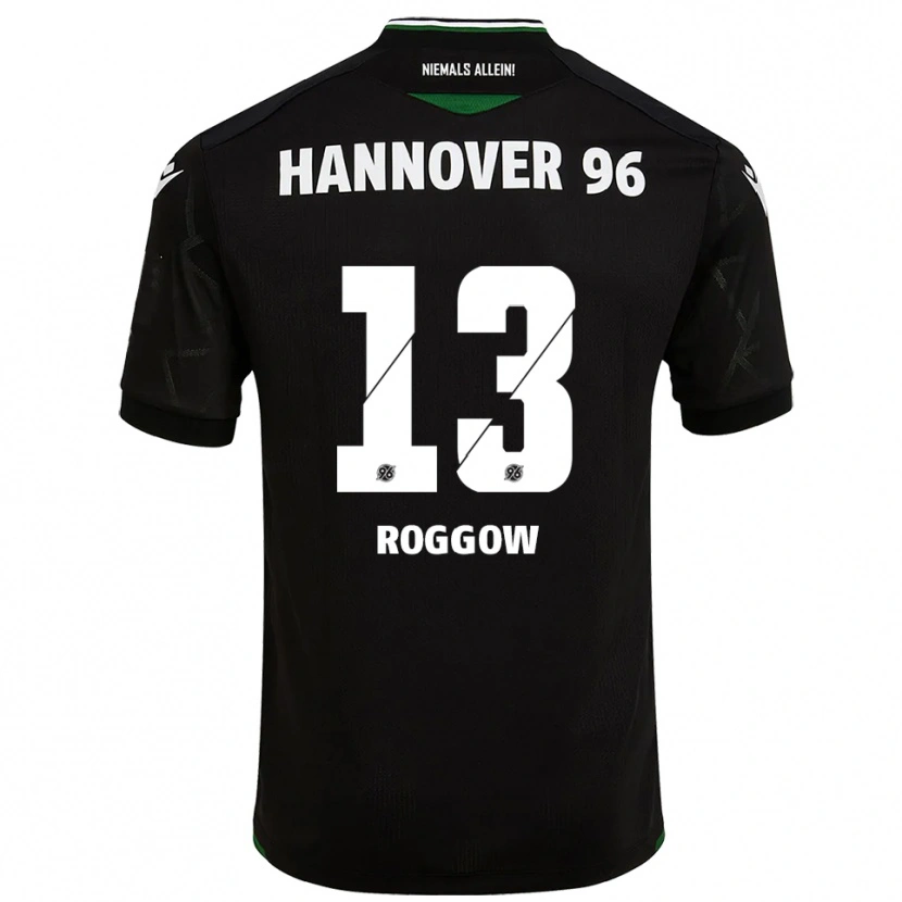 Danxen Dětské Franz Roggow #13 Černá Zelená Daleko Hráčské Dresy 2025/26 Dres