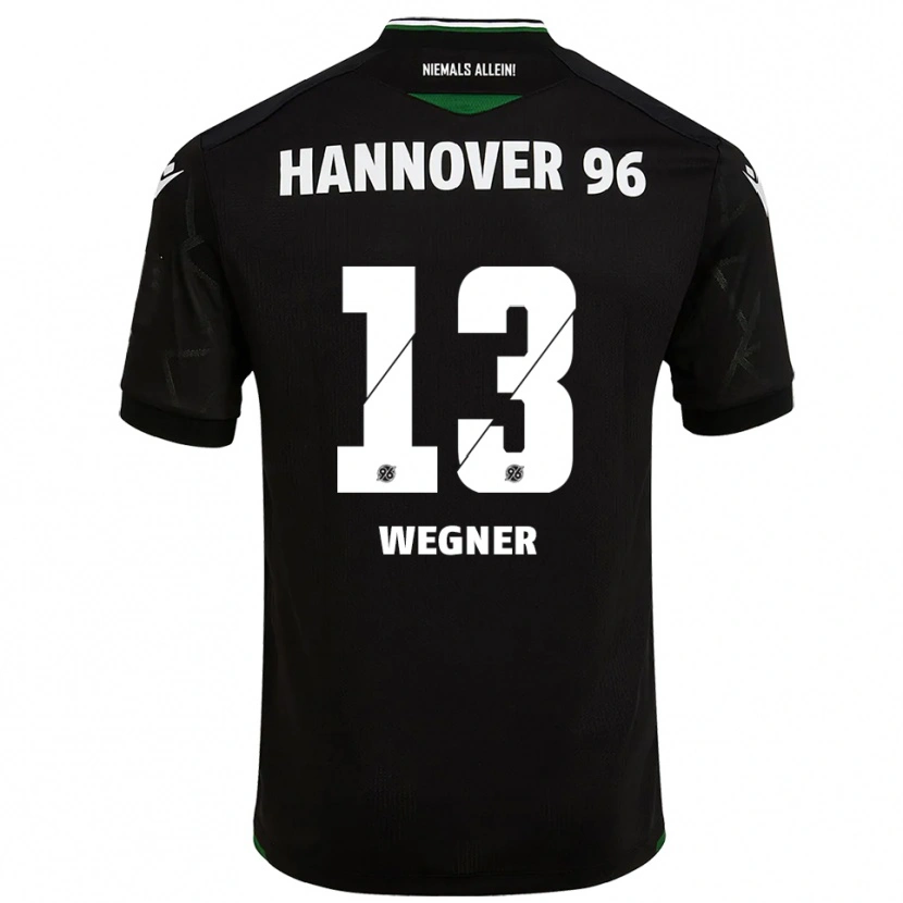 Danxen Dětské Ole Wegner #13 Černá Zelená Daleko Hráčské Dresy 2025/26 Dres