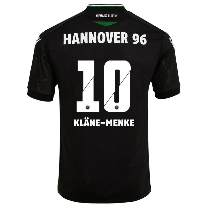 Danxen Dětské Pirmin Kläne-Menke #10 Černá Zelená Daleko Hráčské Dresy 2025/26 Dres