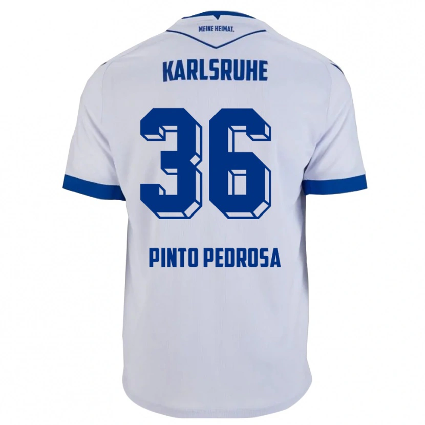 Danxen Dětské Rafael Pinto Pedrosa #36 Bílá Modrá Daleko Hráčské Dresy 2025/26 Dres