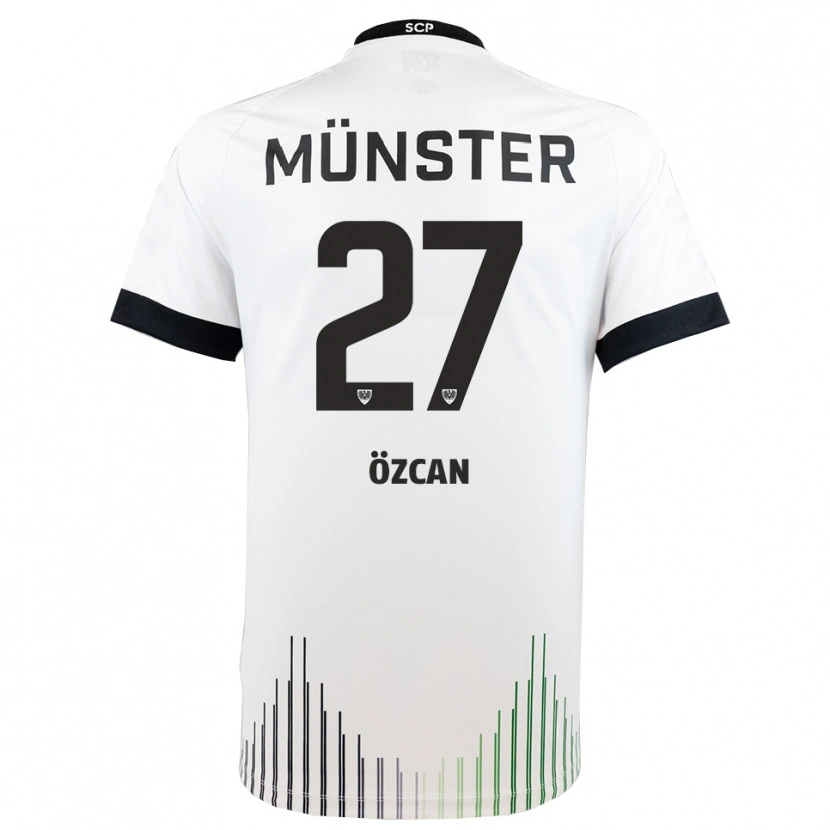 Danxen Dětské Kenan Özcan #27 Bílá Černá Daleko Hráčské Dresy 2025/26 Dres