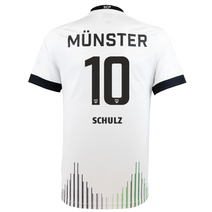 Danxen Dětské Marvin Schulz #10 Bílá Černá Daleko Hráčské Dresy 2025/26 Dres