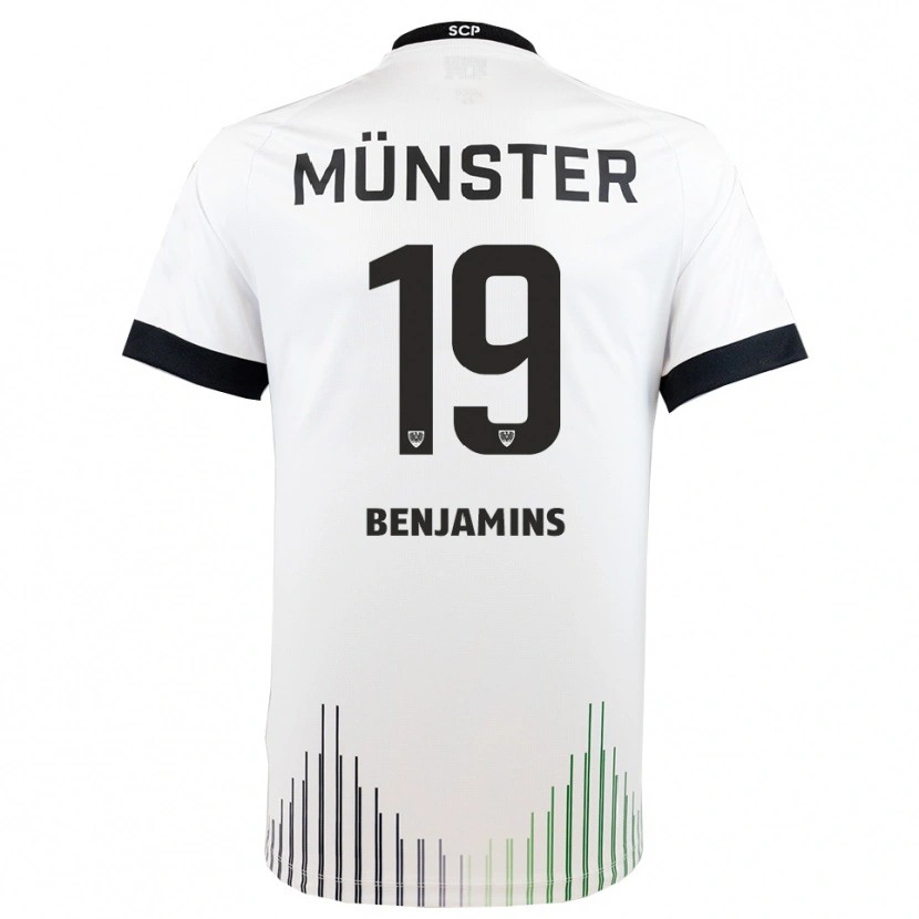 Danxen Dětské Marvin Benjamins #19 Bílá Černá Daleko Hráčské Dresy 2025/26 Dres