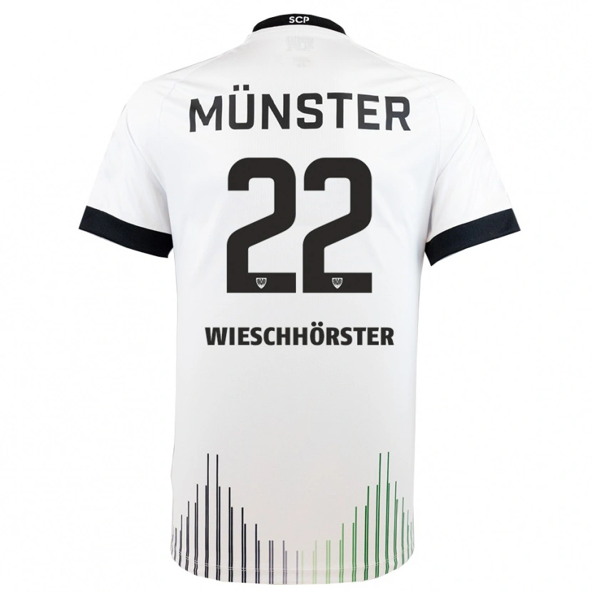Danxen Dětské Falk Wieschhörster #22 Bílá Černá Daleko Hráčské Dresy 2025/26 Dres
