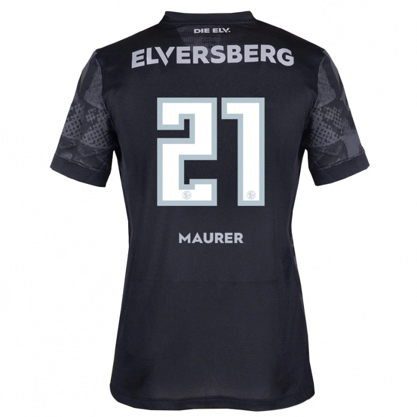 Danxen Dětské Kine Maurer #21 Černá Šedá Daleko Hráčské Dresy 2025/26 Dres