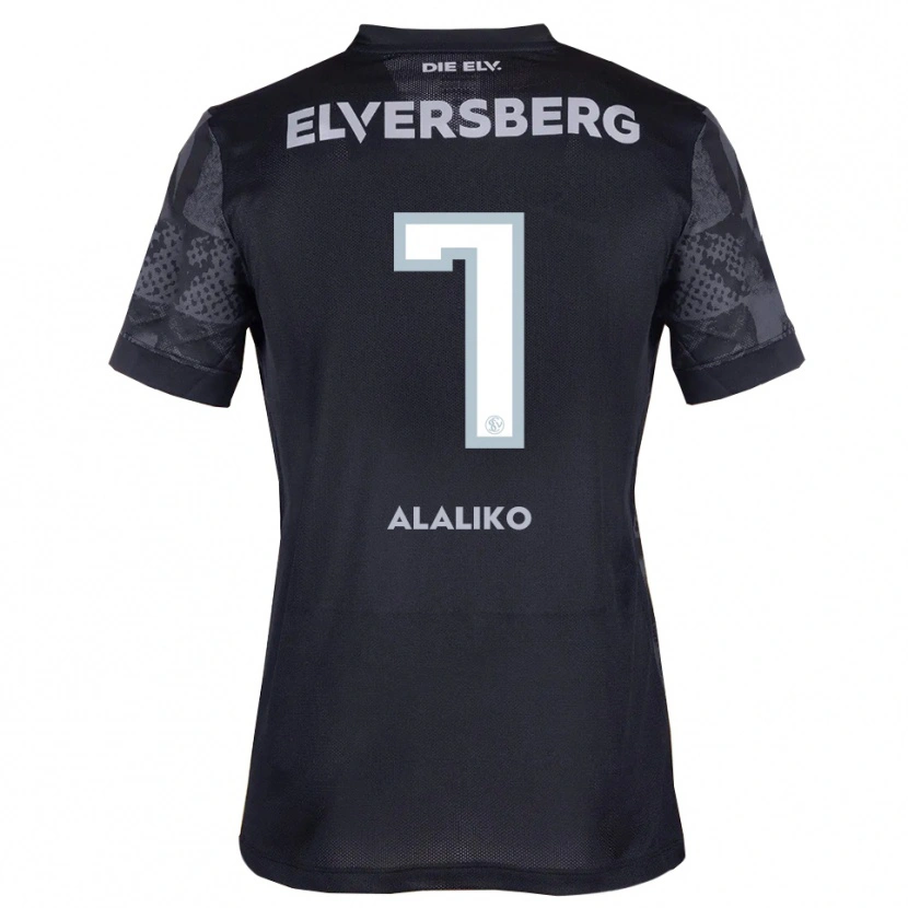 Danxen Dětské Alan Alaliko #7 Černá Šedá Daleko Hráčské Dresy 2025/26 Dres