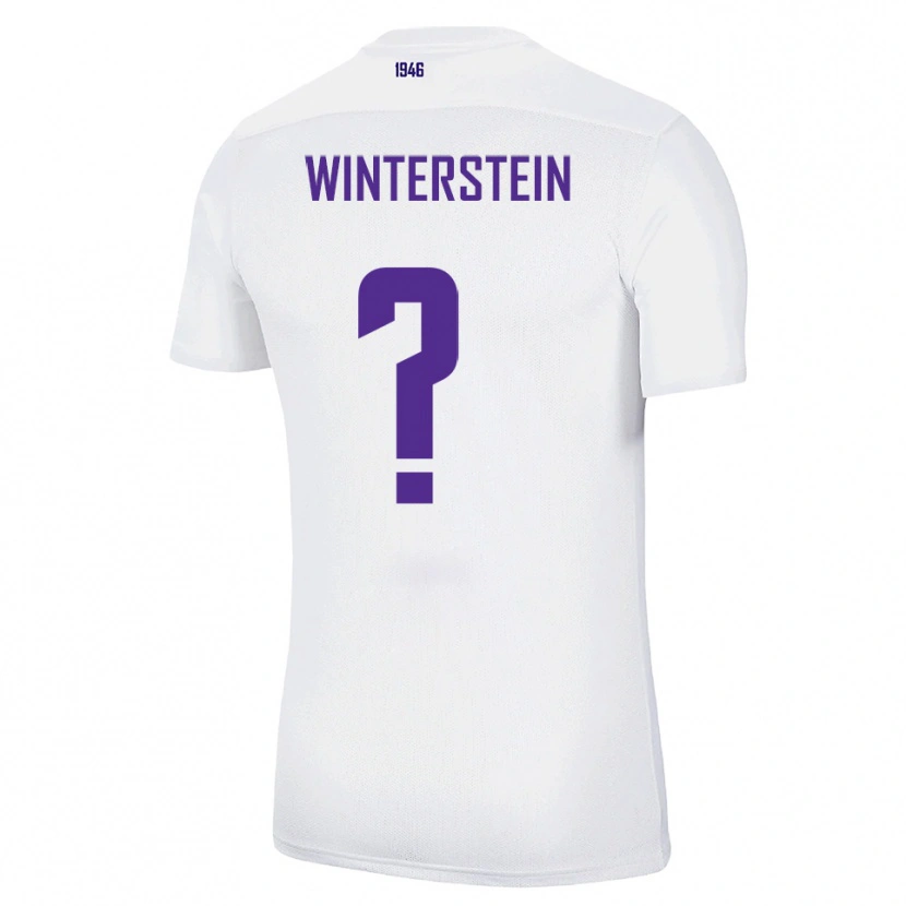 Danxen Dětské Sami Winterstein #0 Bílá Zelená Daleko Hráčské Dresy 2025/26 Dres