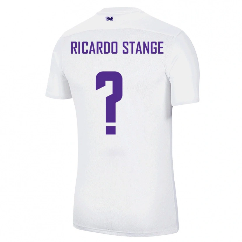 Danxen Dětské Andres Ricardo Stange #0 Bílá Zelená Daleko Hráčské Dresy 2025/26 Dres