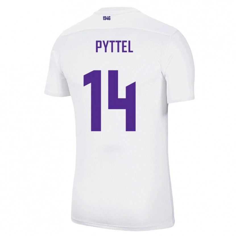 Danxen Dětské Henrik Pyttel #14 Bílá Zelená Daleko Hráčské Dresy 2025/26 Dres