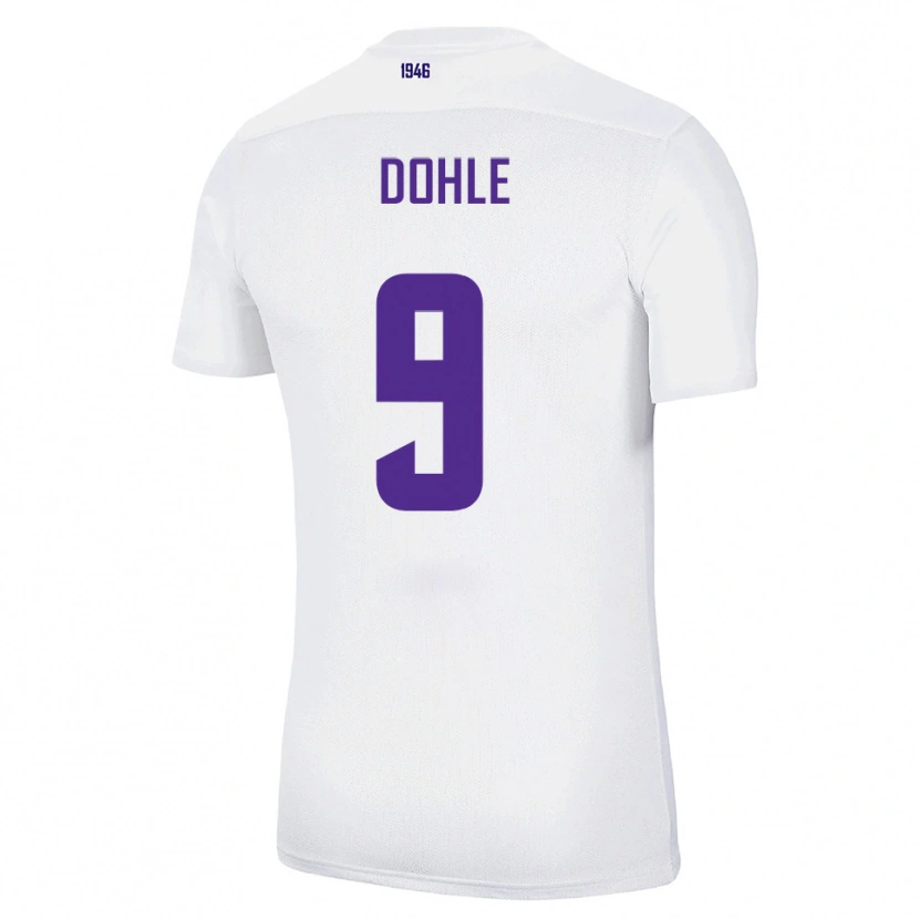 Danxen Dětské Leo Dohle #9 Bílá Zelená Daleko Hráčské Dresy 2025/26 Dres