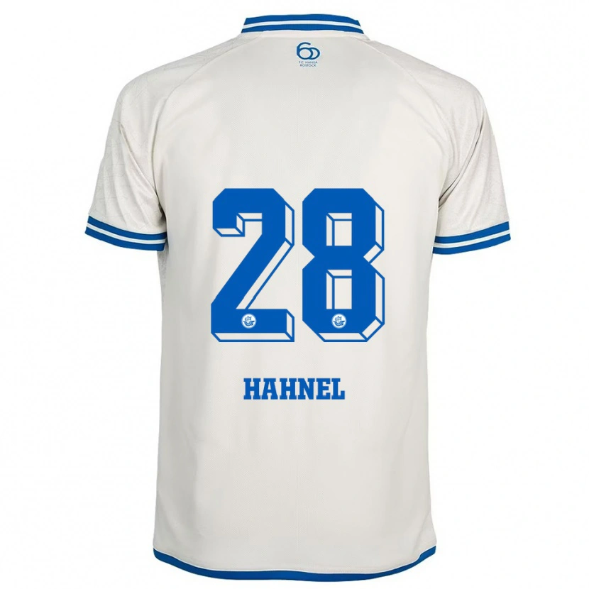 Danxen Dětské Julian Hahnel #28 Bílá Modrá Daleko Hráčské Dresy 2025/26 Dres