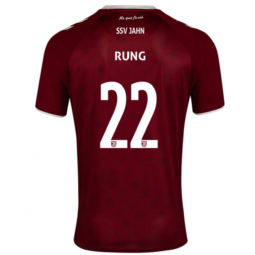 Danxen Dětské Julian Rung #22 Vínová Bílá Daleko Hráčské Dresy 2025/26 Dres