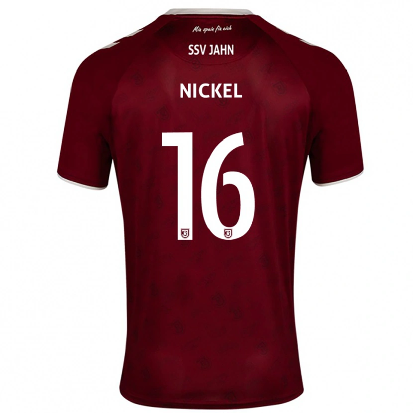 Danxen Dětské Marlon Nickel #16 Vínová Bílá Daleko Hráčské Dresy 2025/26 Dres
