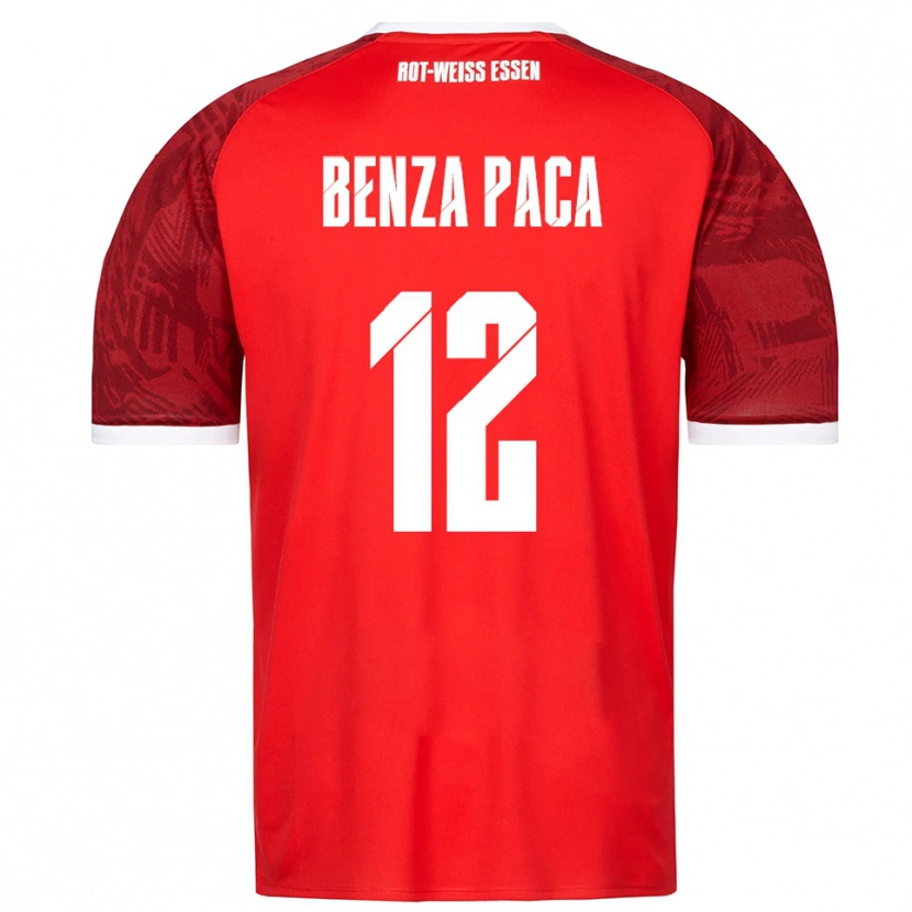 Danxen Dětské Lynes Benza Paca #12 Červená Vínová Bílá Daleko Hráčské Dresy 2025/26 Dres