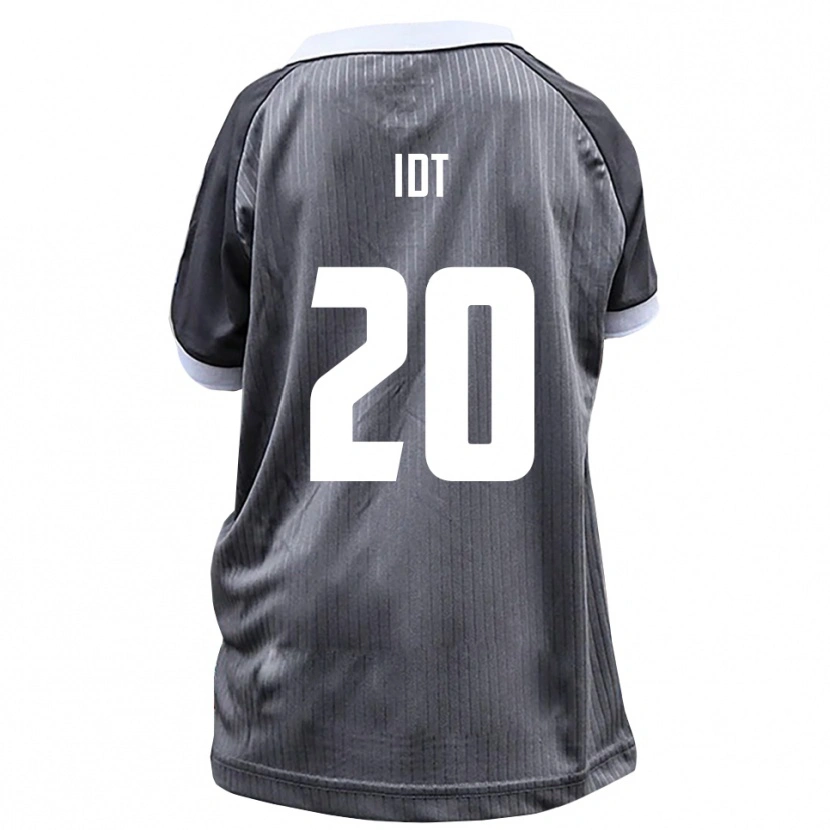 Danxen Dětské David Idt #20 Šedá Bílá Daleko Hráčské Dresy 2025/26 Dres
