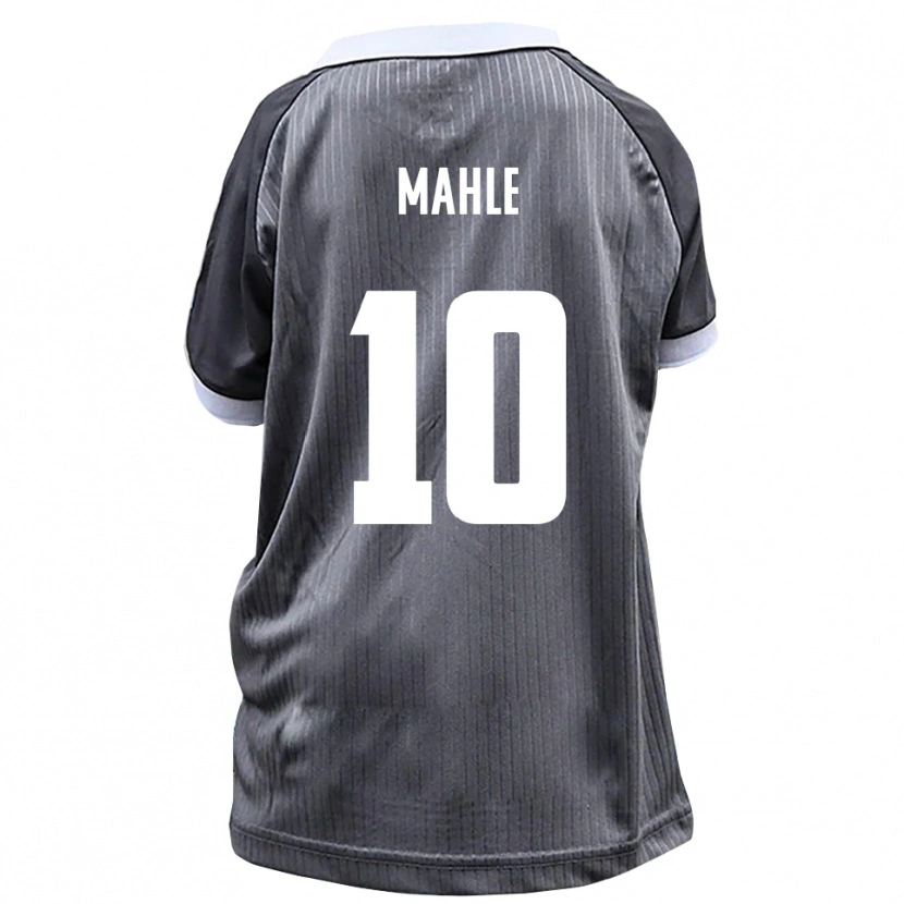 Danxen Dětské Linus Mahle #10 Šedá Bílá Daleko Hráčské Dresy 2025/26 Dres