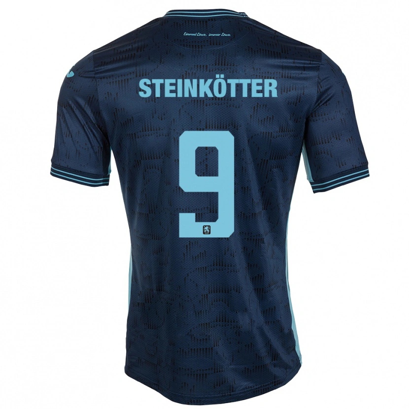 Danxen Dětské Justin Steinkötter #9 Královská Modrá Daleko Hráčské Dresy 2025/26 Dres