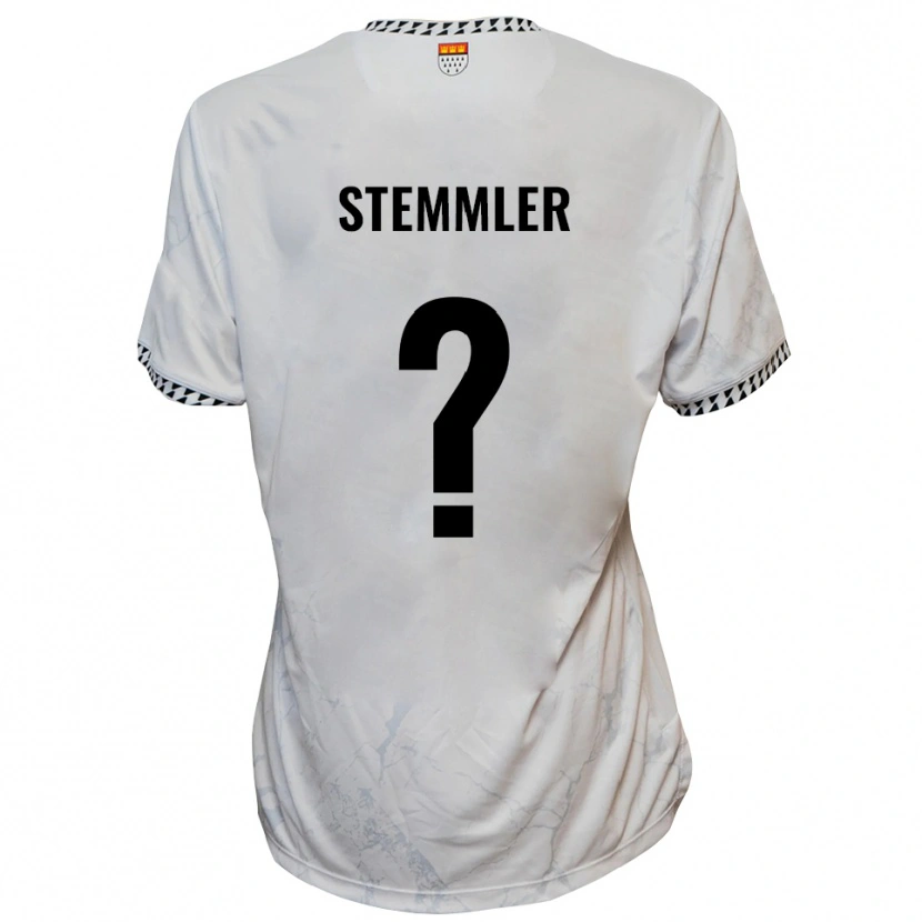 Danxen Dětské Sophie Stemmler #0 Bílá Černá Daleko Hráčské Dresy 2025/26 Dres