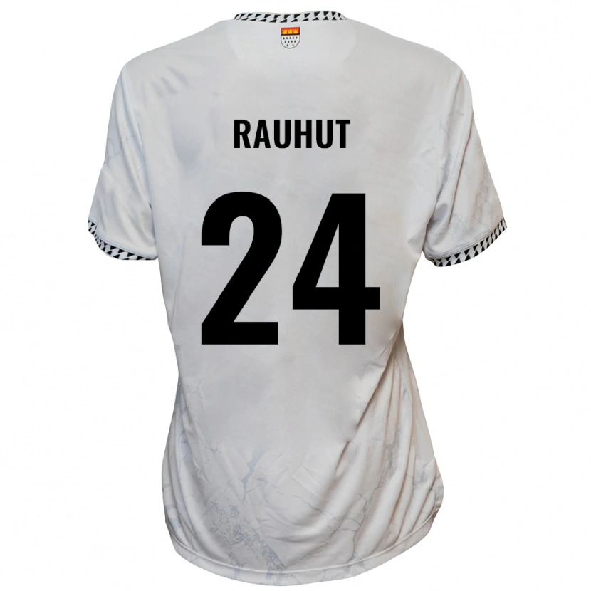 Danxen Dětské Kevin Rauhut #24 Bílá Černá Daleko Hráčské Dresy 2025/26 Dres