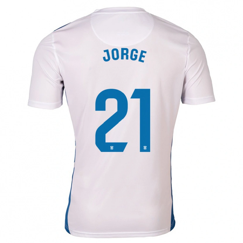 Danxen Pánské Jeremy Jorge #21 Bílá Modrá Domů Hráčské Dresy 2025/26 Dres