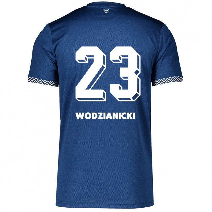 Danxen Pánské Bartosz Wodzianicki #23 Námořnická Bílá Domů Hráčské Dresy 2025/26 Dres