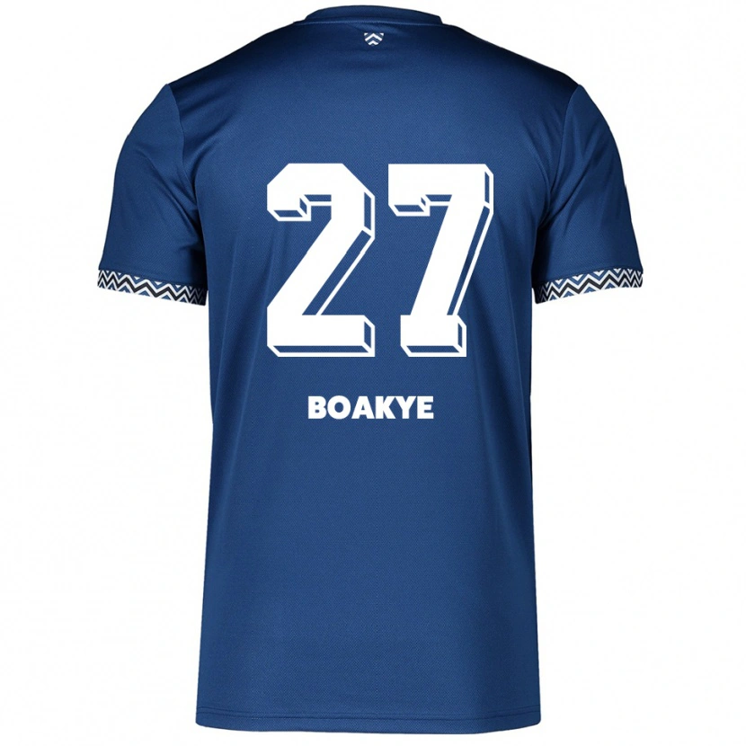 Danxen Pánské Benjamin Boakye #27 Námořnická Bílá Domů Hráčské Dresy 2025/26 Dres