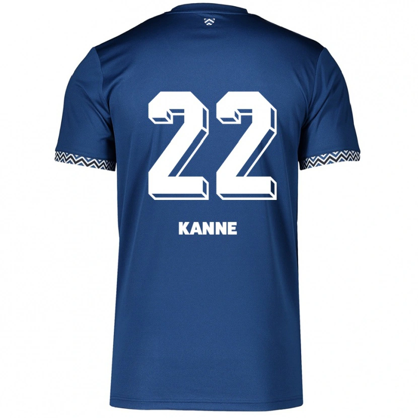 Danxen Pánské Louis Kanne #22 Námořnická Bílá Domů Hráčské Dresy 2025/26 Dres