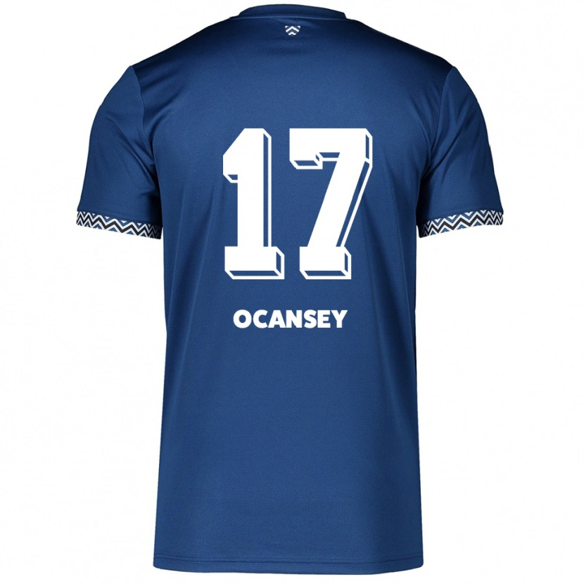 Danxen Pánské Vincent Ocansey #17 Námořnická Bílá Domů Hráčské Dresy 2025/26 Dres