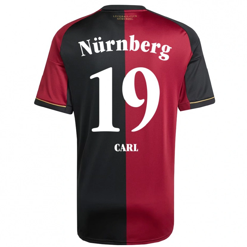 Danxen Pánské Ferdinand Carl #19 Vínová Černá Domů Hráčské Dresy 2025/26 Dres