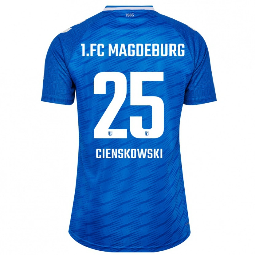 Danxen Pánské Amy Cienskowski #25 Modrá Bílá Domů Hráčské Dresy 2025/26 Dres