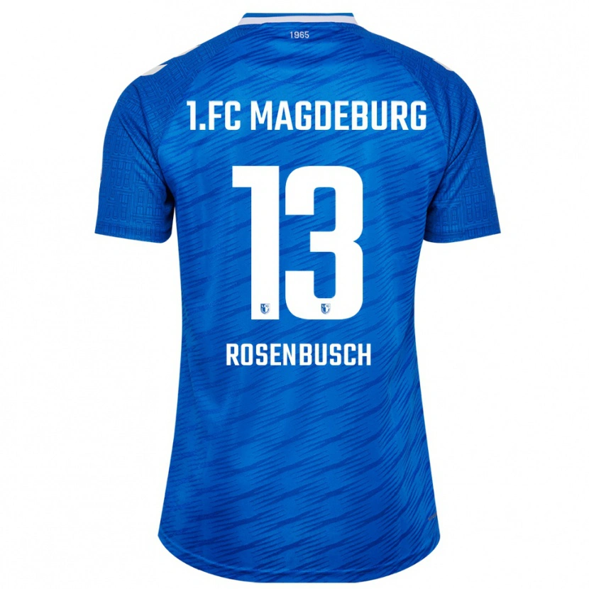 Danxen Pánské Tim Rosenbusch #13 Modrá Bílá Domů Hráčské Dresy 2025/26 Dres