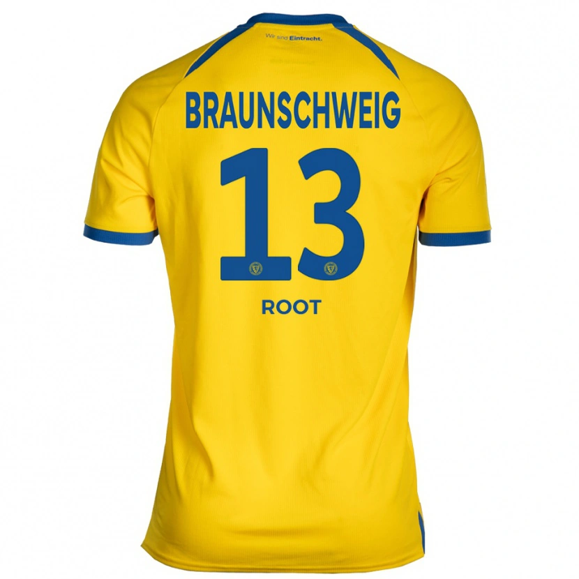 Danxen Pánské Maxim Root #13 Žlutá Modrá Domů Hráčské Dresy 2025/26 Dres