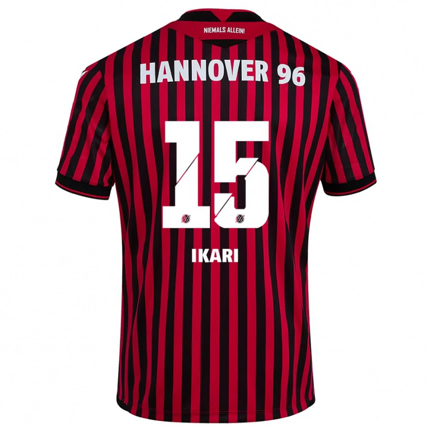 Danxen Pánské Asuma Ikari #15 Červená Černá Domů Hráčské Dresy 2025/26 Dres