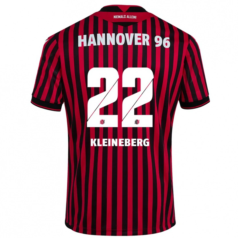 Danxen Pánské Philip Kleineberg #22 Červená Černá Domů Hráčské Dresy 2025/26 Dres