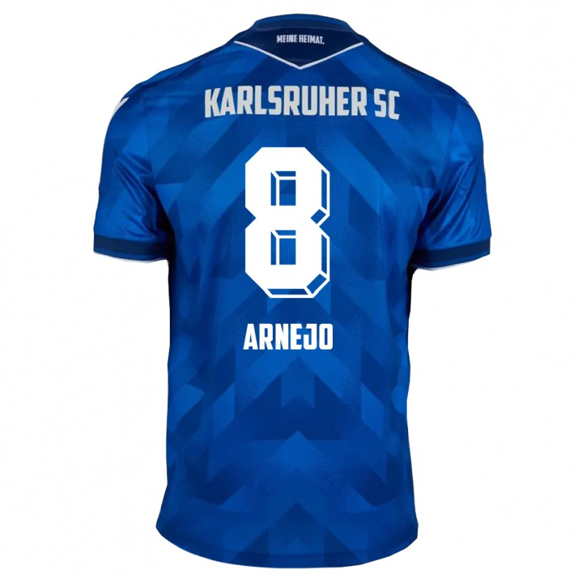 Danxen Pánské Diego Arnejo #8 Modrá Bílá Domů Hráčské Dresy 2025/26 Dres