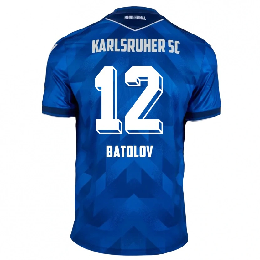 Danxen Pánské Leon Batolov #12 Modrá Bílá Domů Hráčské Dresy 2025/26 Dres