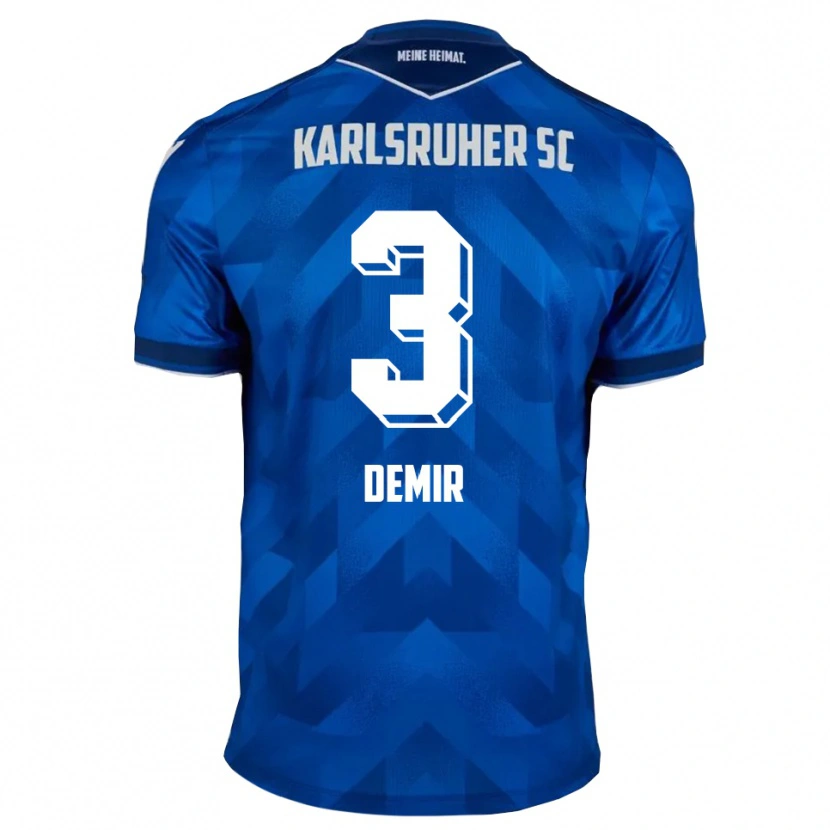 Danxen Pánské Arel Demir #3 Modrá Bílá Domů Hráčské Dresy 2025/26 Dres