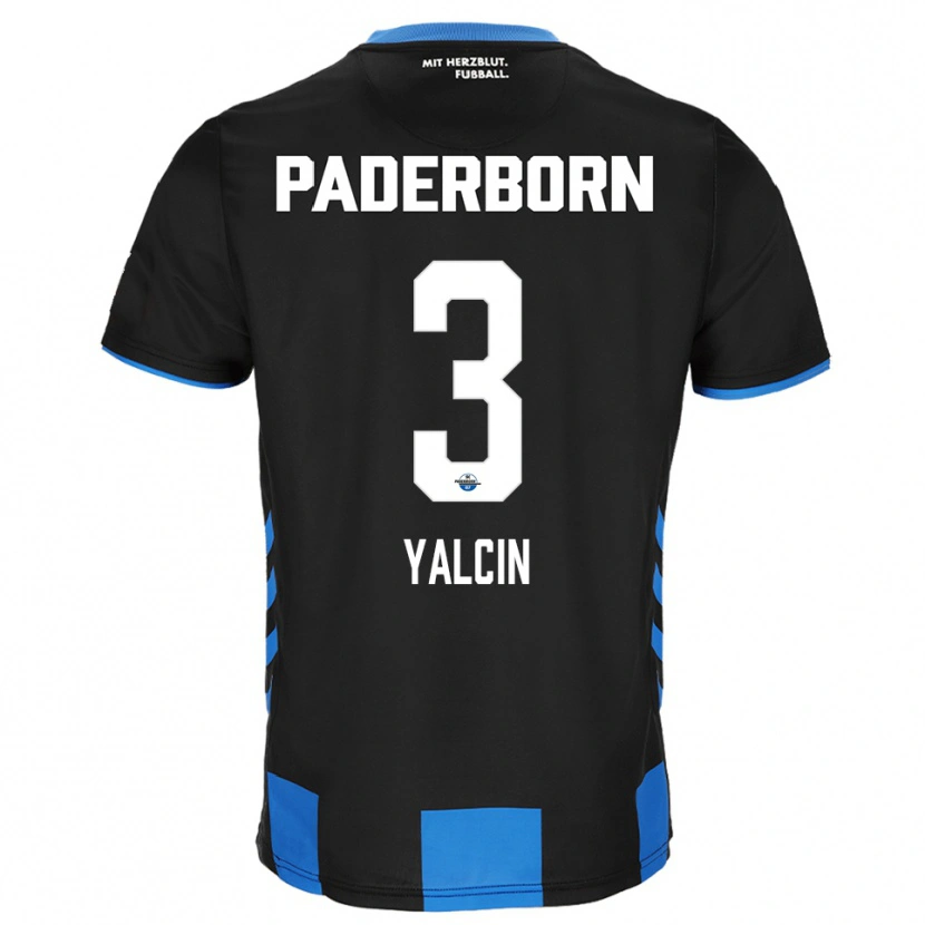 Danxen Pánské Kerem Yalcin #3 Černá Modrá Domů Hráčské Dresy 2025/26 Dres