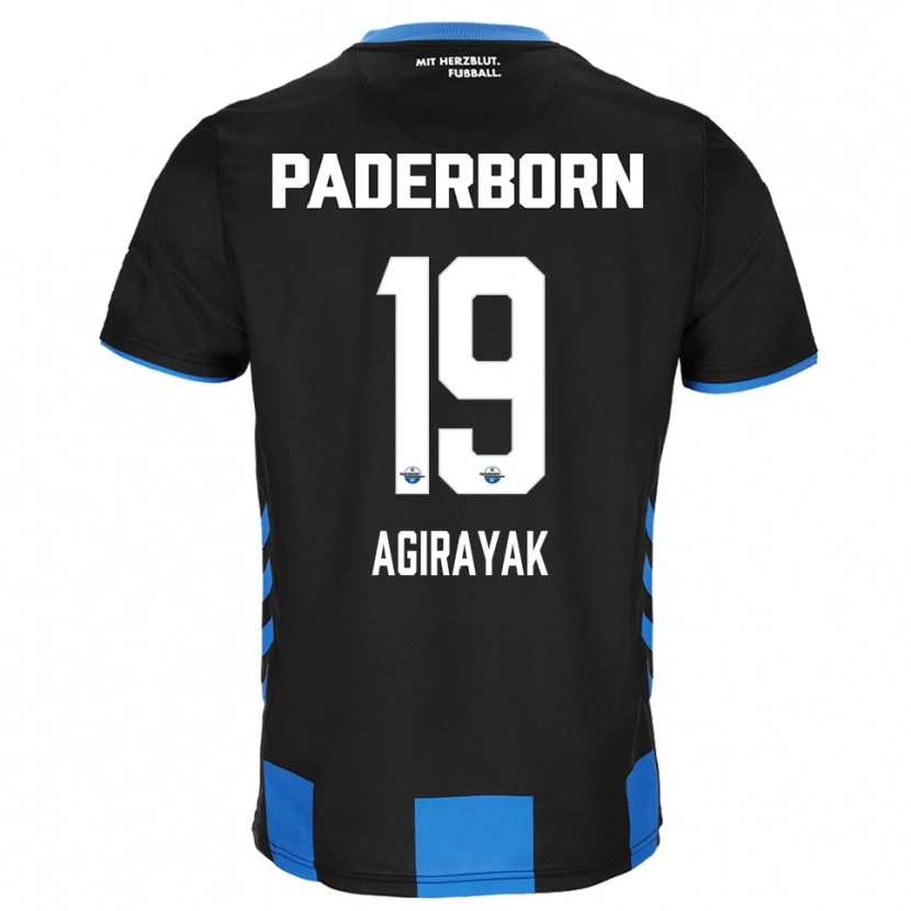 Danxen Pánské Cihan Agirayak #19 Černá Modrá Domů Hráčské Dresy 2025/26 Dres