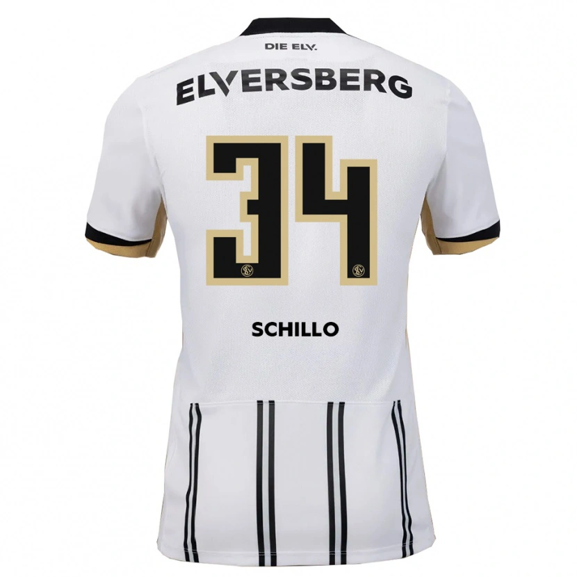 Danxen Pánské Hannah Schillo #34 Bílá Černá Domů Hráčské Dresy 2025/26 Dres